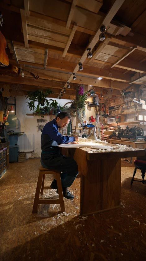 Intimité de création - 1 - Un violoncelle, par Yann Besson